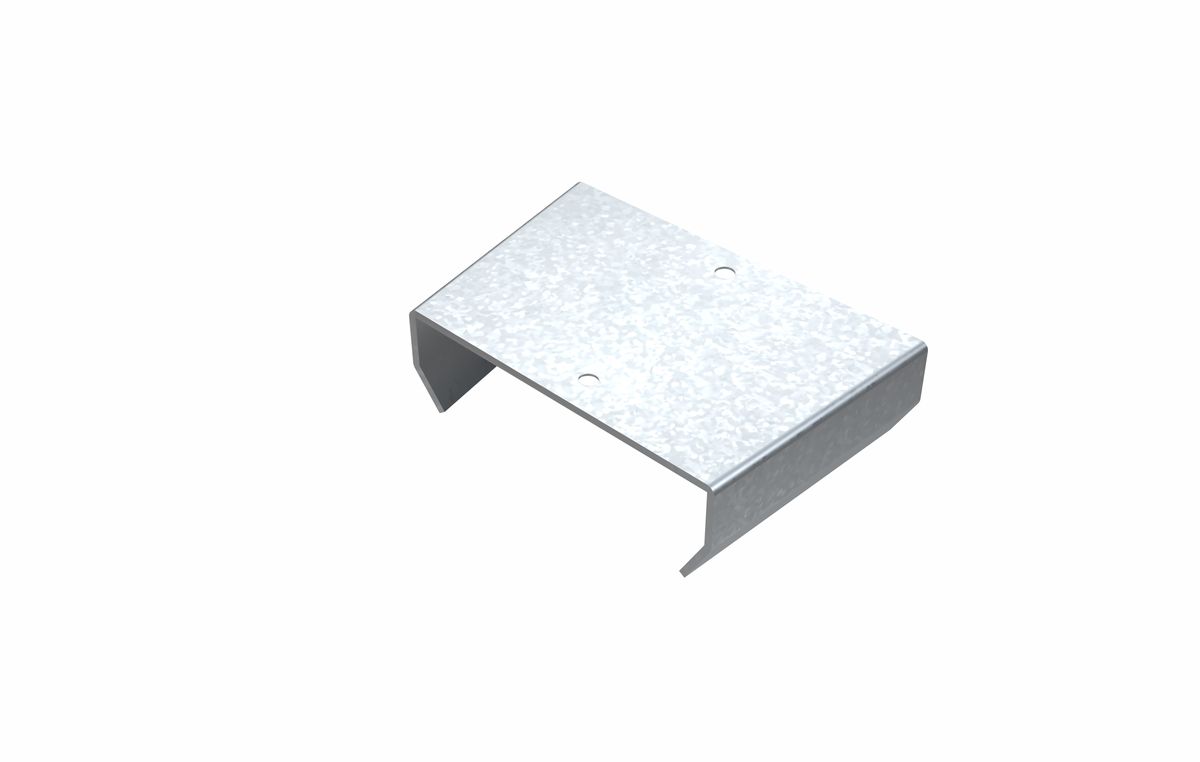 Крышка адаптера/переходника левостороннего 100/50x15x1.0 мм ML-KAL-100/50x15x1.0-MS
