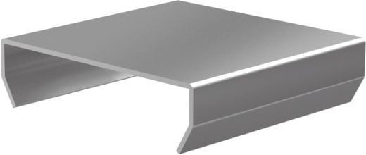Крышка угла вертикального внутреннего 45° 100x15x1.0 мм ML-KVV-45-100x15x1.0-MS