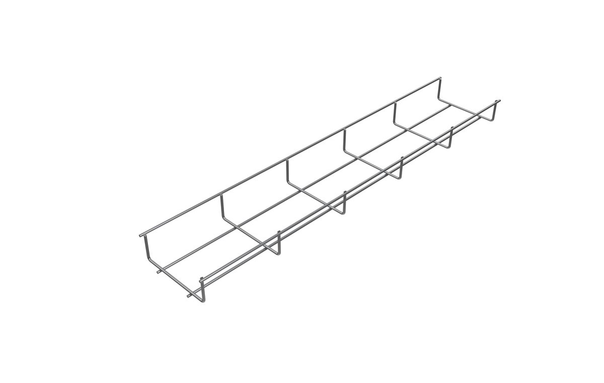 Проволочный лоток стандарт, 30х150х3000х4 мм PL-PLS-30x150x3000x4-MS