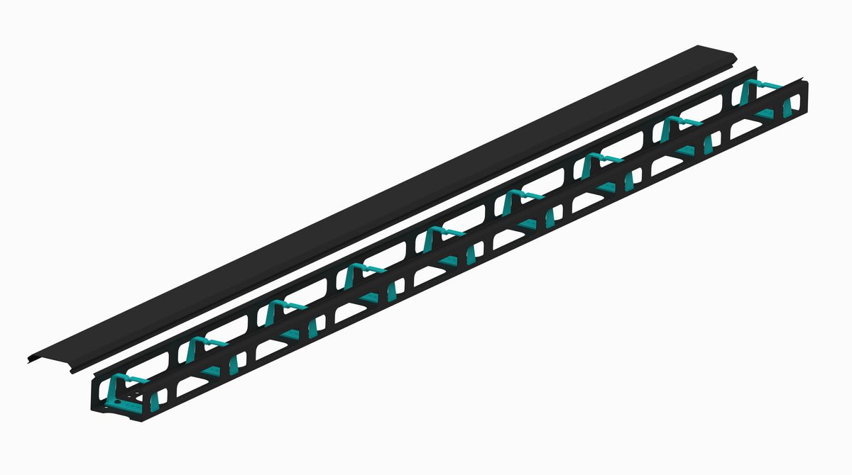 Кабельный организатор LTC TC-CMV-42U-RAL9005 LS836988