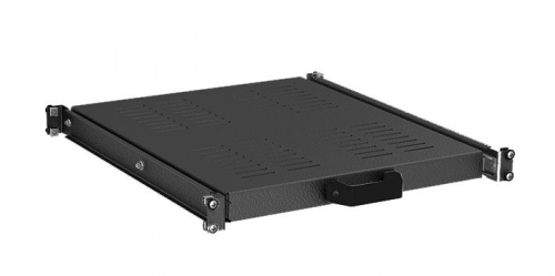 Полка выдвижная 19" 1U, глубина 485мм IT-CQE, RAL9005