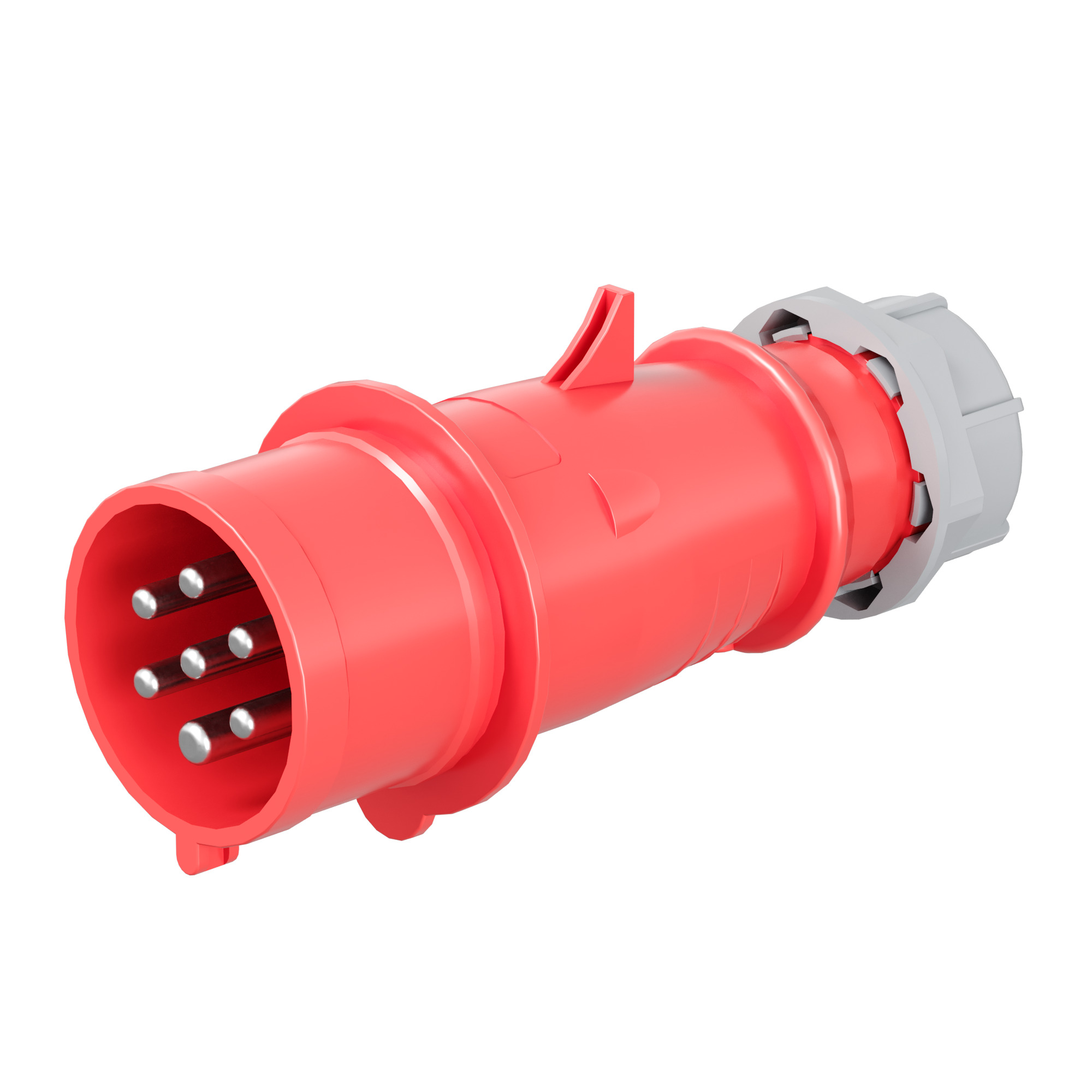 Вилка кабельная CP IP44 32A 6P+E 400В