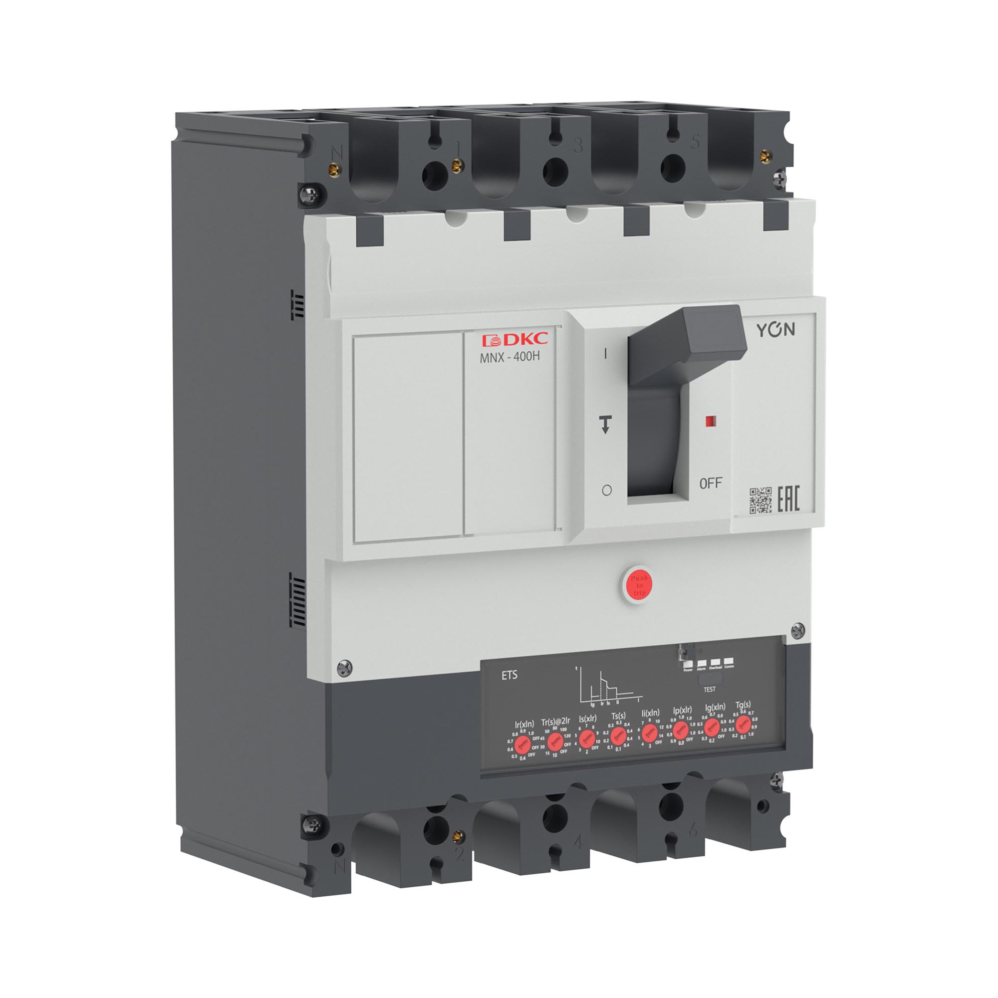 Авт. выкл. YON pro MNX400H 4P 400A 150kA при AC415V расц. ETS