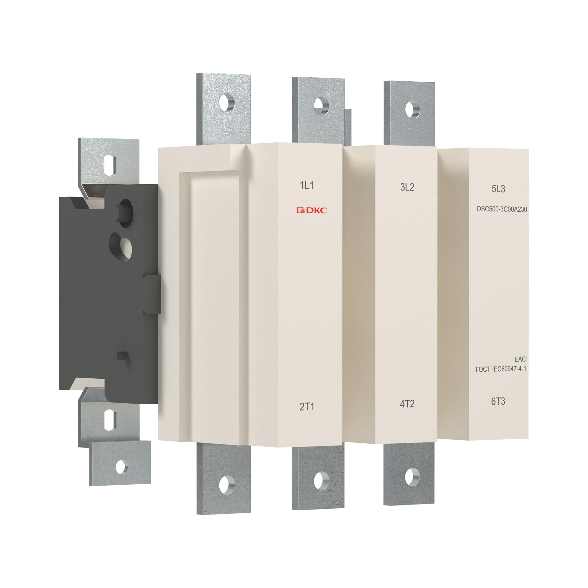 Магнитный контактор DSC800-3C00A230 800А 400кВт (AC3) кат 220В AC
