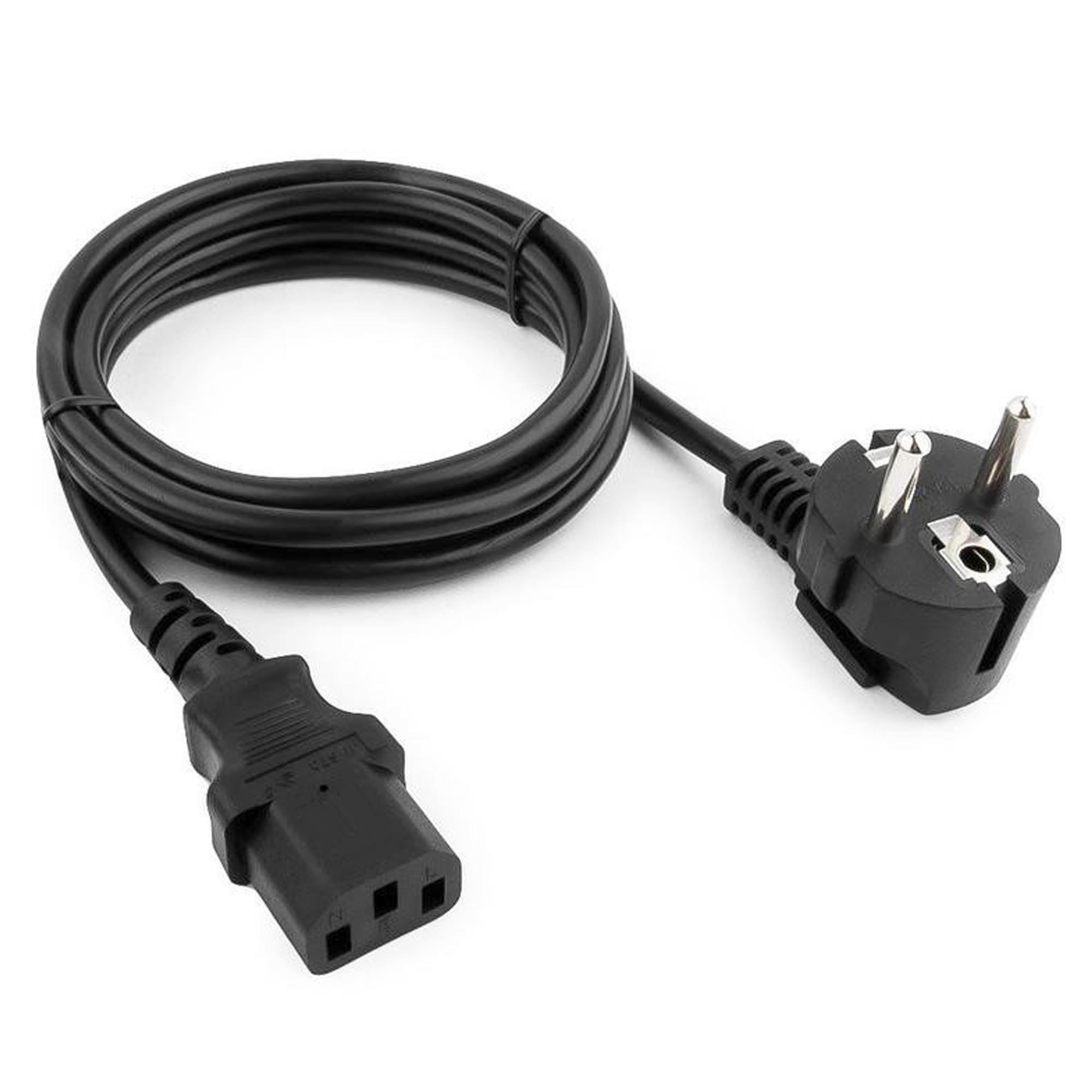 Кабель питания DKC, Sсhuko - IEC320 C13, 1,8м, 3х1,5мм