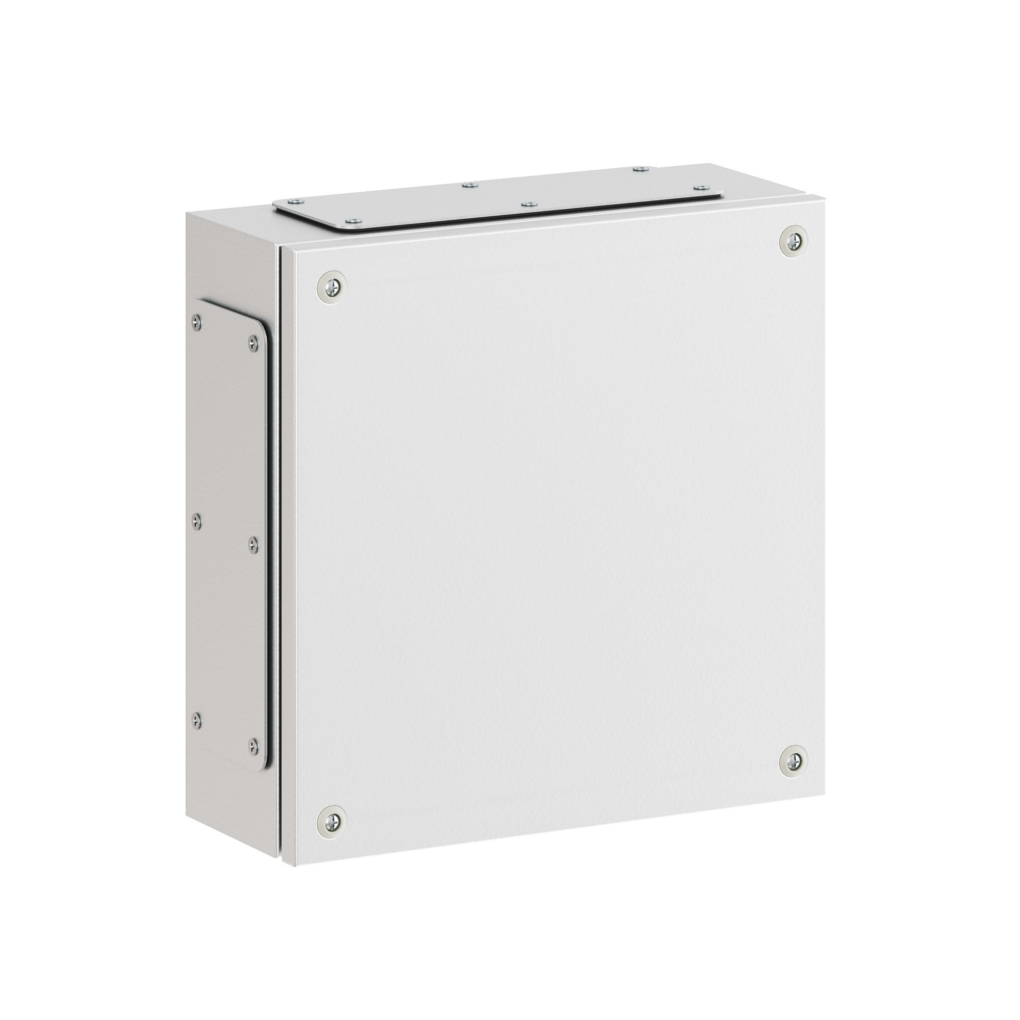 Корпус клеммный металлический SDE ВxШxГ 300x300x120 мм с фланцами, IP66