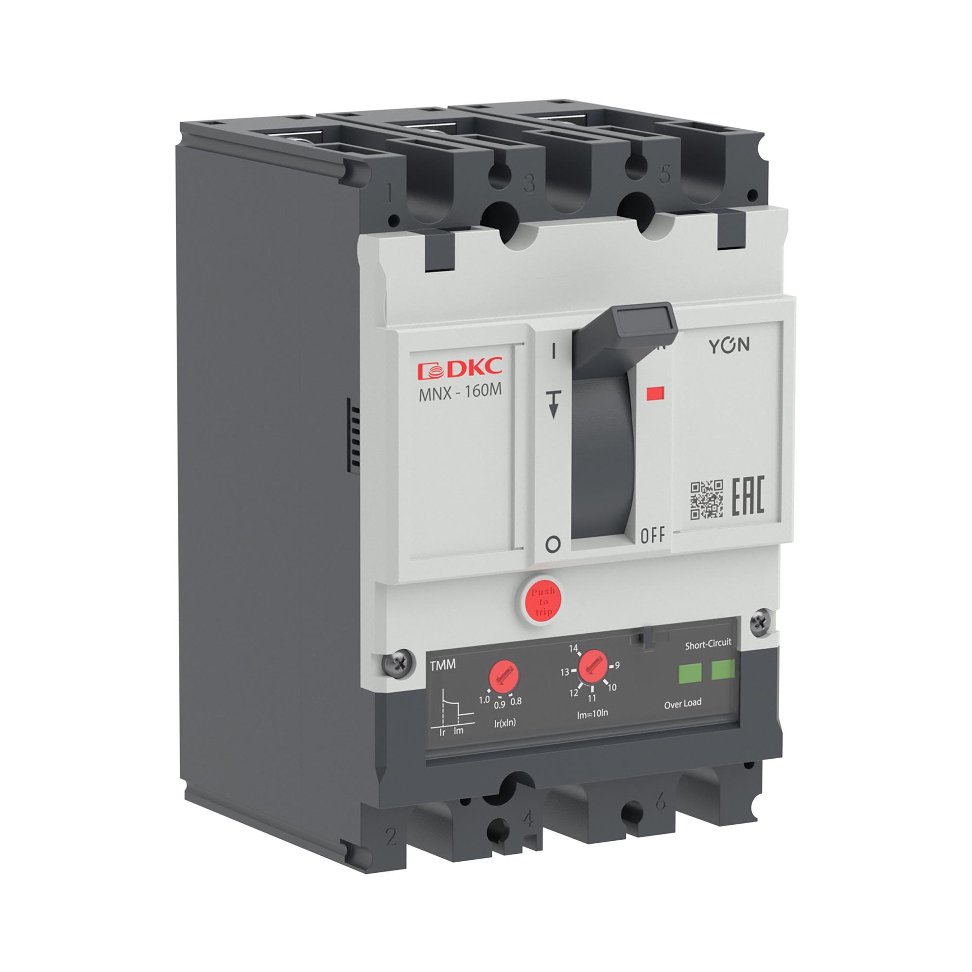 Авт. выкл. YON pro MNX160M 3P 160A 100kA при AC415V расц. TMM