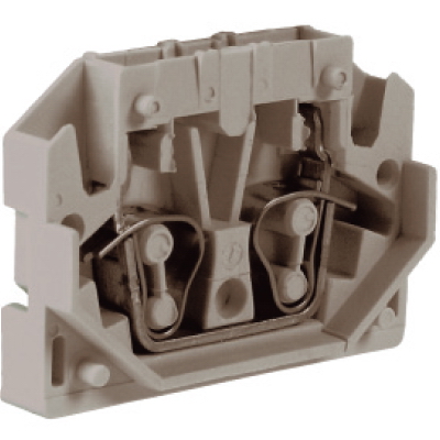 HP.2GR(Ex), мини зажим, проходной 2,5 кв.мм серый