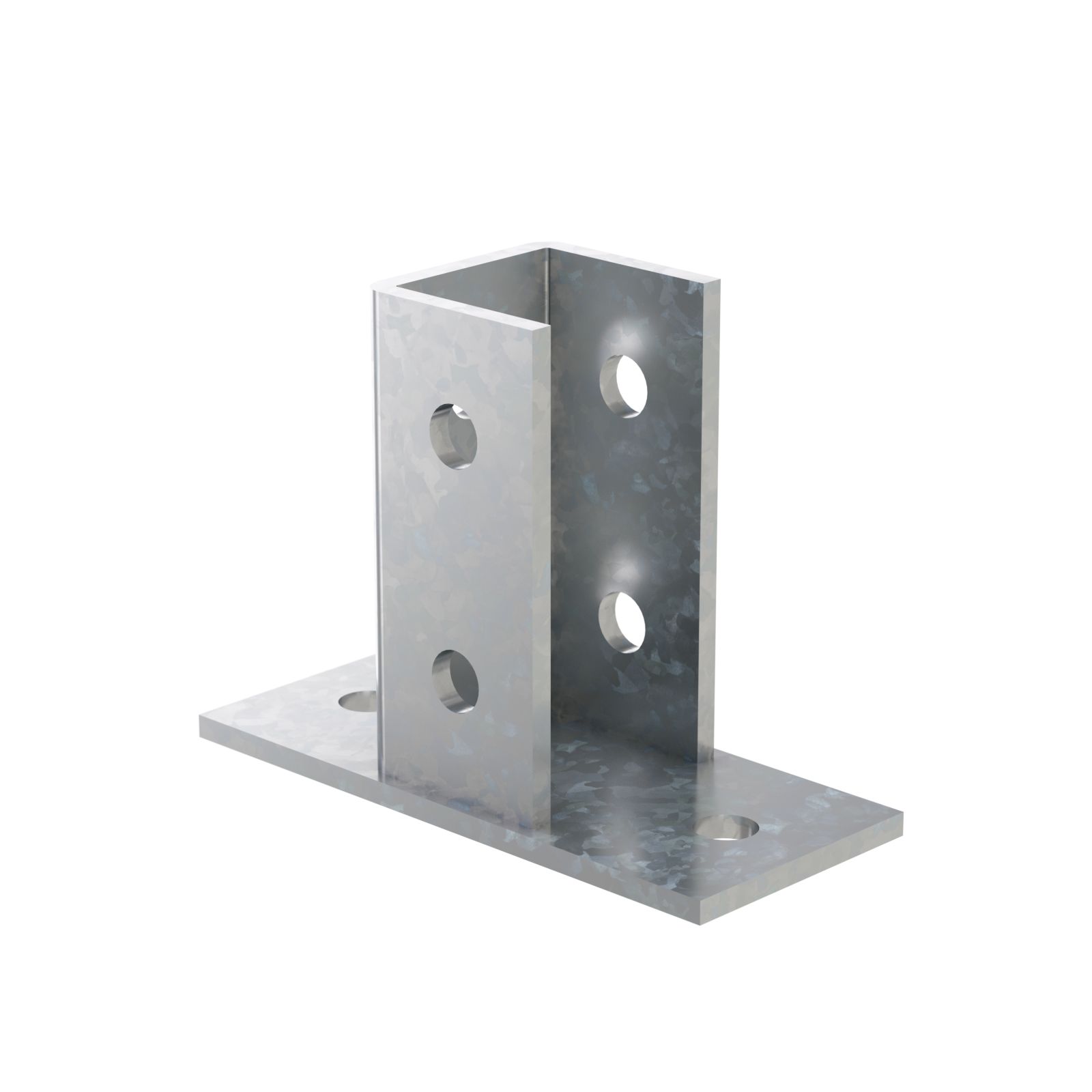 Крепление с площадкой 140х60мм для профиля BPM-41 , INOX 304