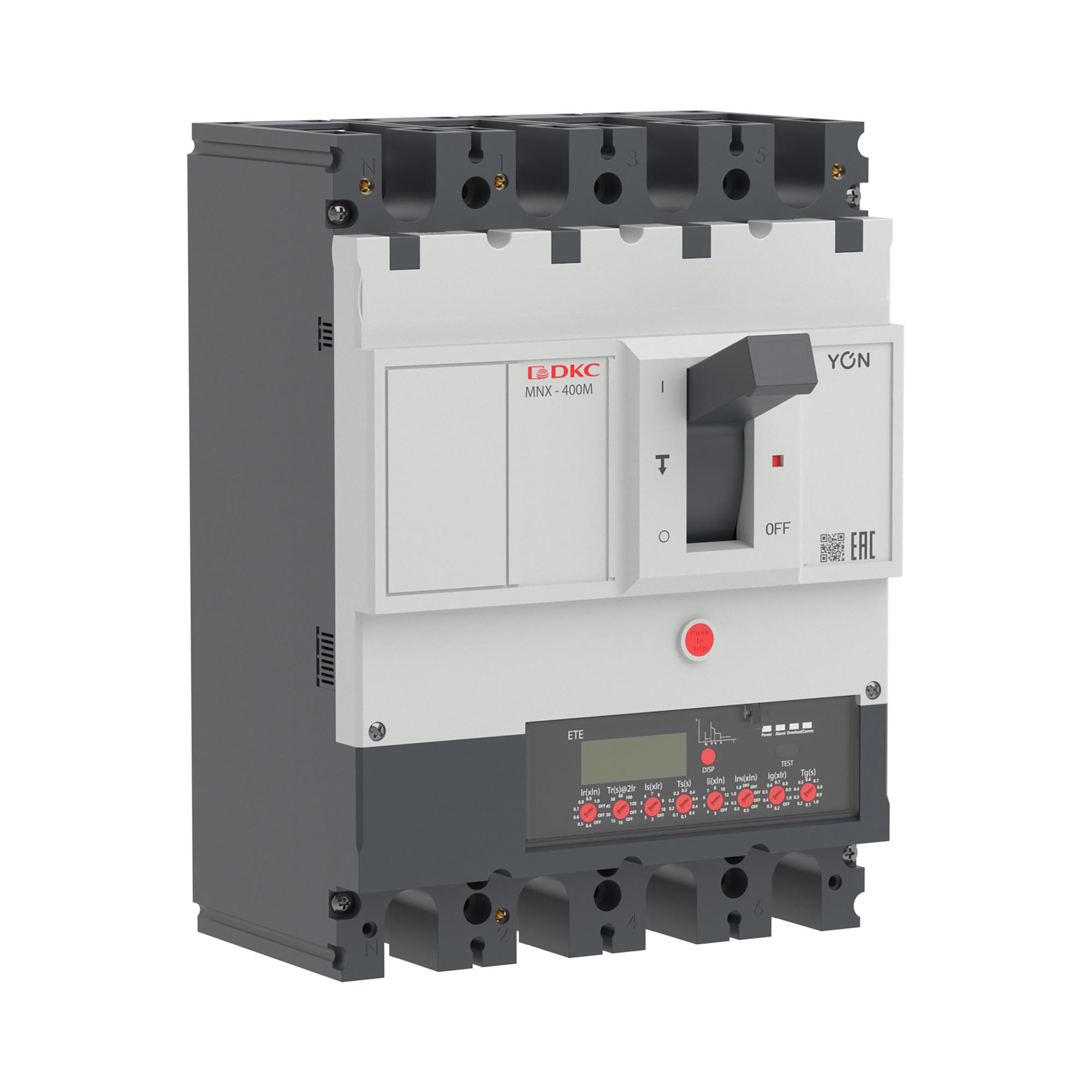 Авт. выкл. YON pro MNX400M 4P 400A 100kA при AC415V расц. ETE