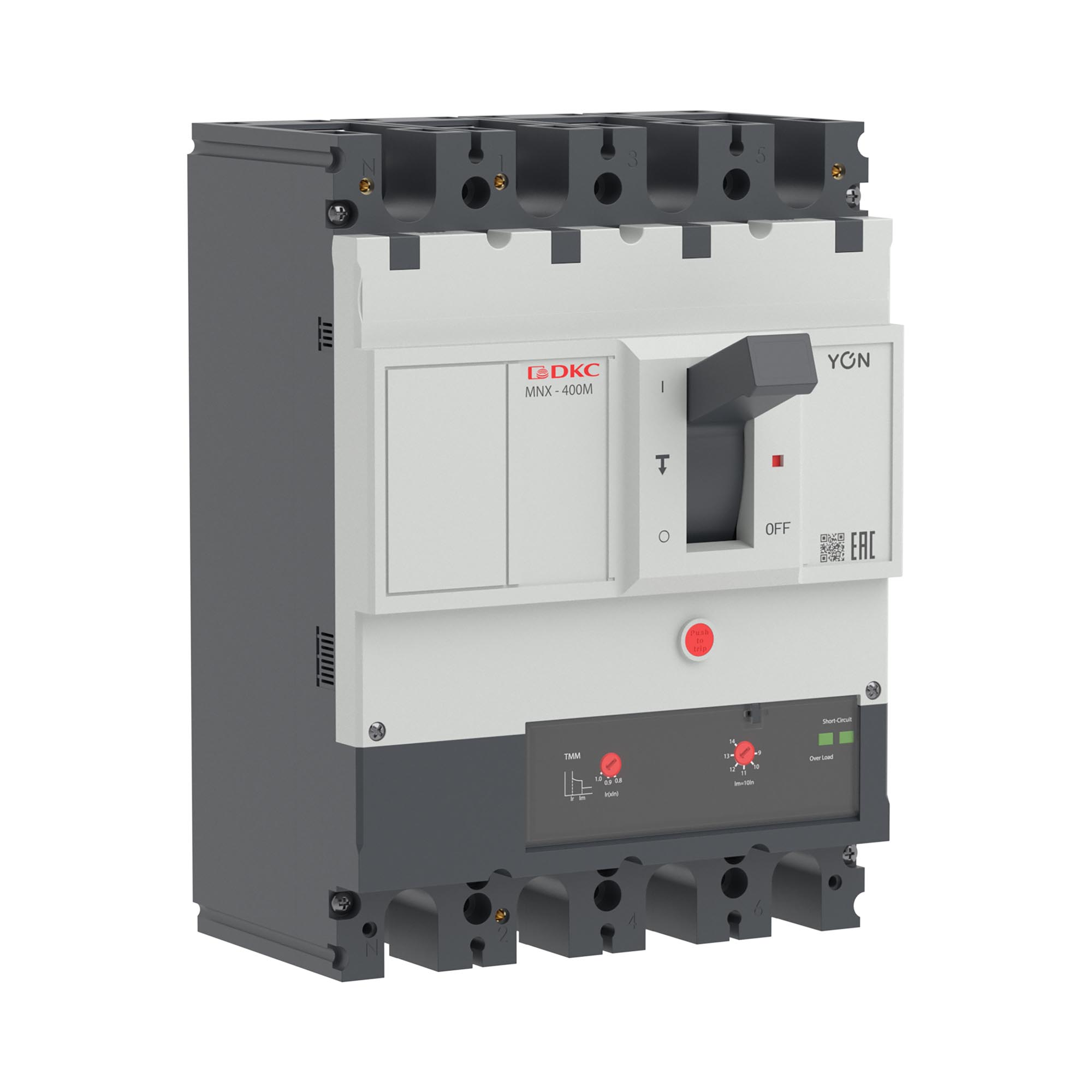 Авт. выкл. YON pro MNX400M 3N 320A 100kA при AC415V расц. TMM