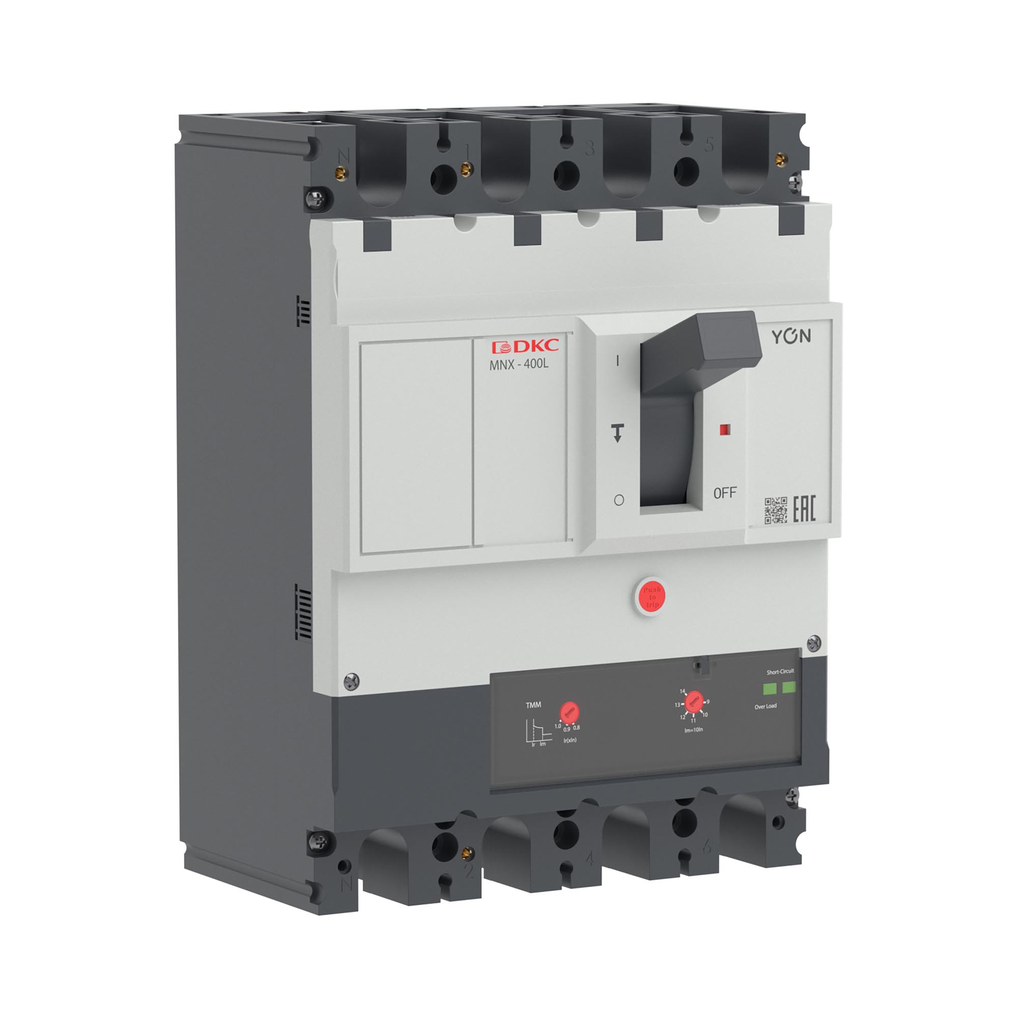 Авт. выкл. YON pro MNX400L 3N 320A 70kA при AC415V расц. TMM
