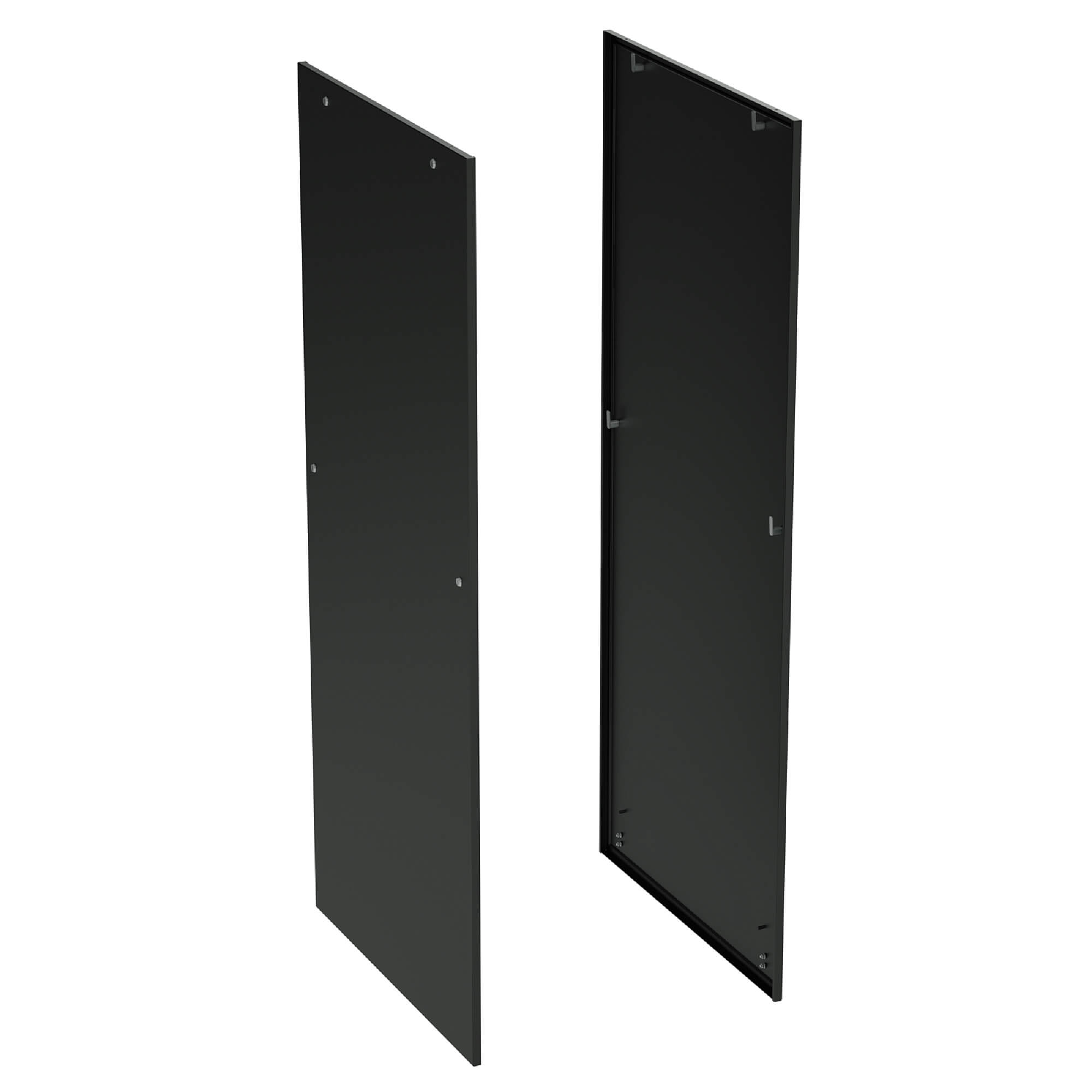 Панель боковая односекционная для 19" IT-CQE, 2 шт, 2000х1000, RAL9005