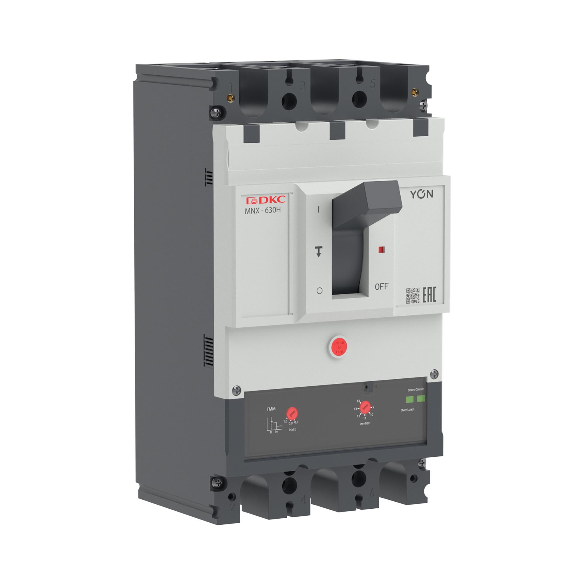 Авт. выкл. YON pro MNX630H 3P 500A 150kA при AC415V расц. TMM