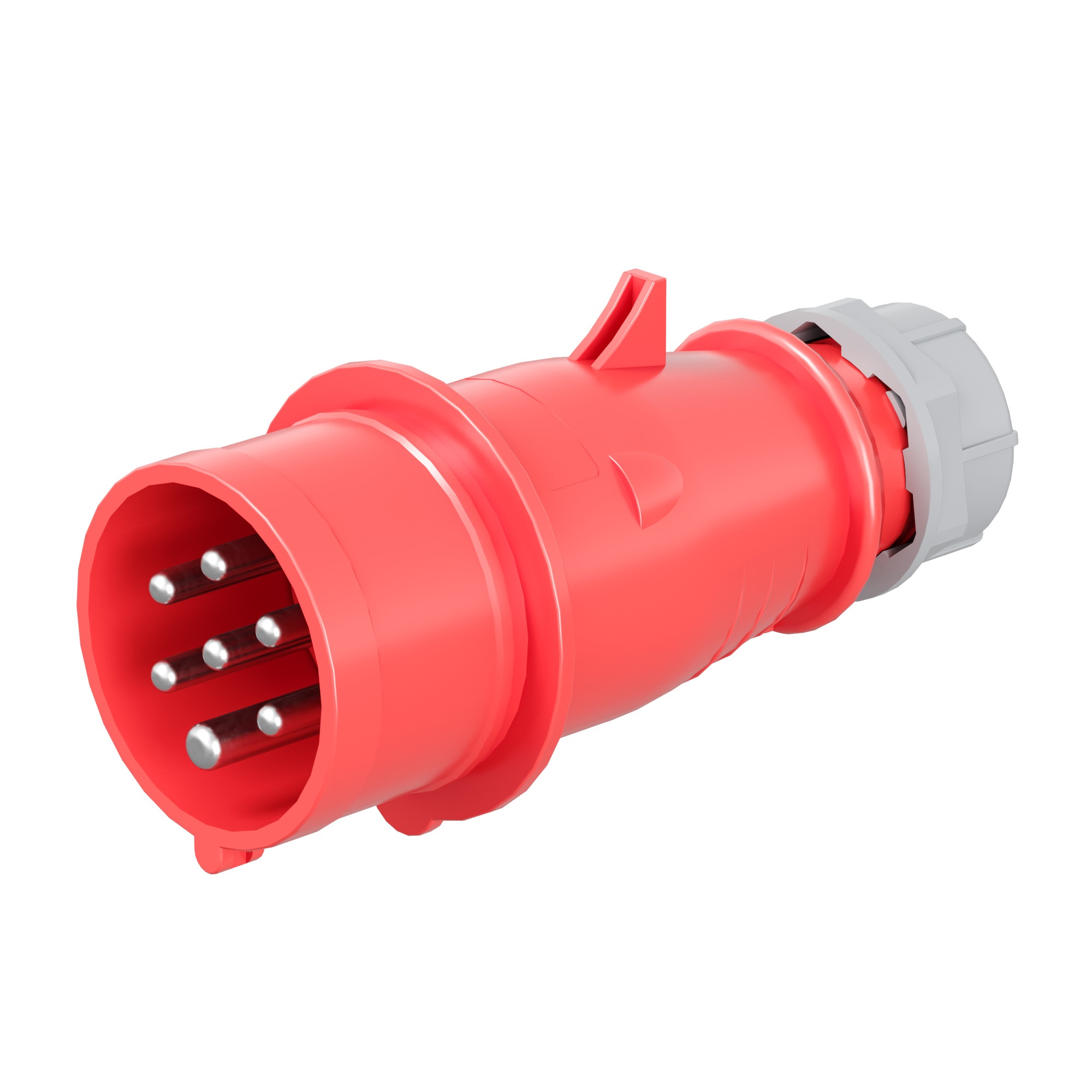 Вилка кабельная CP IP44 16A 6P+E 400В
