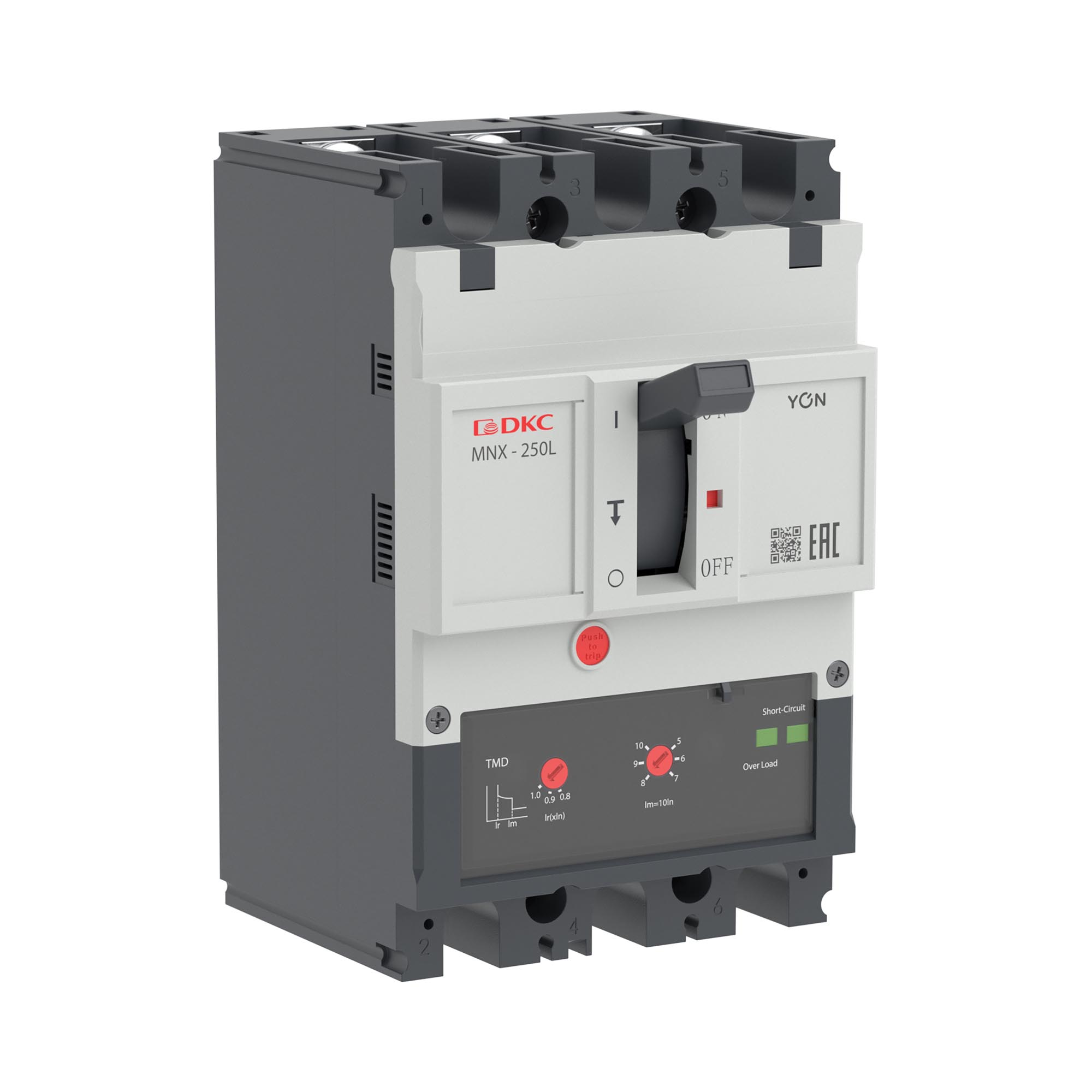 Авт. выкл. YON pro MNX250L 3P 200A 70kA при AC415V расц. TMD