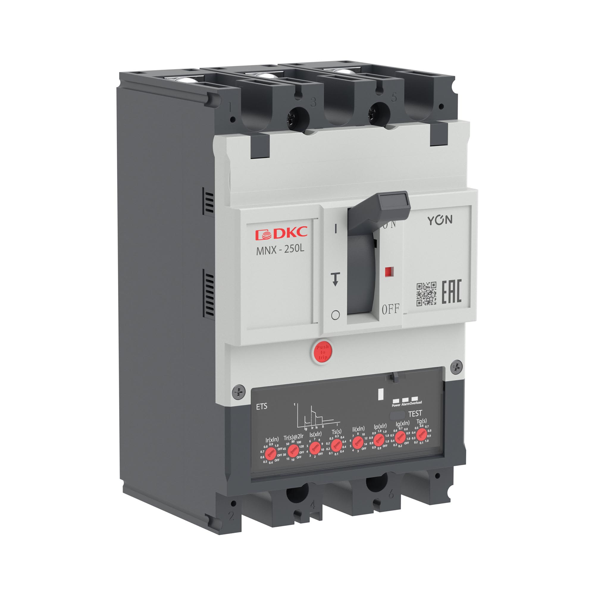 Авт. выкл. YON pro MNX250L 3P 100A 70kA при AC415V расц. ETS