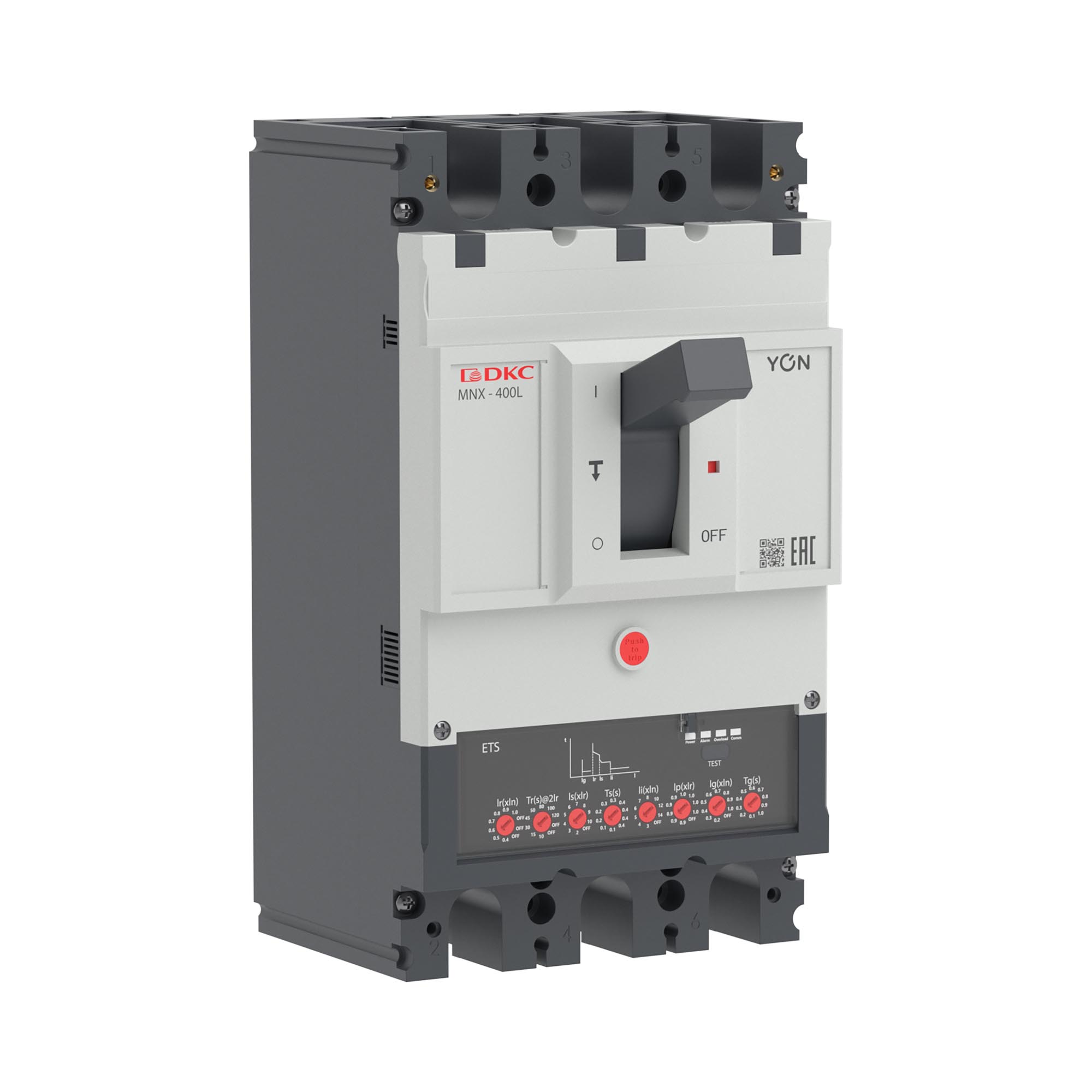 Авт. выкл. YON pro MNX400L 3P 400A 70kA при AC415V расц. ETS