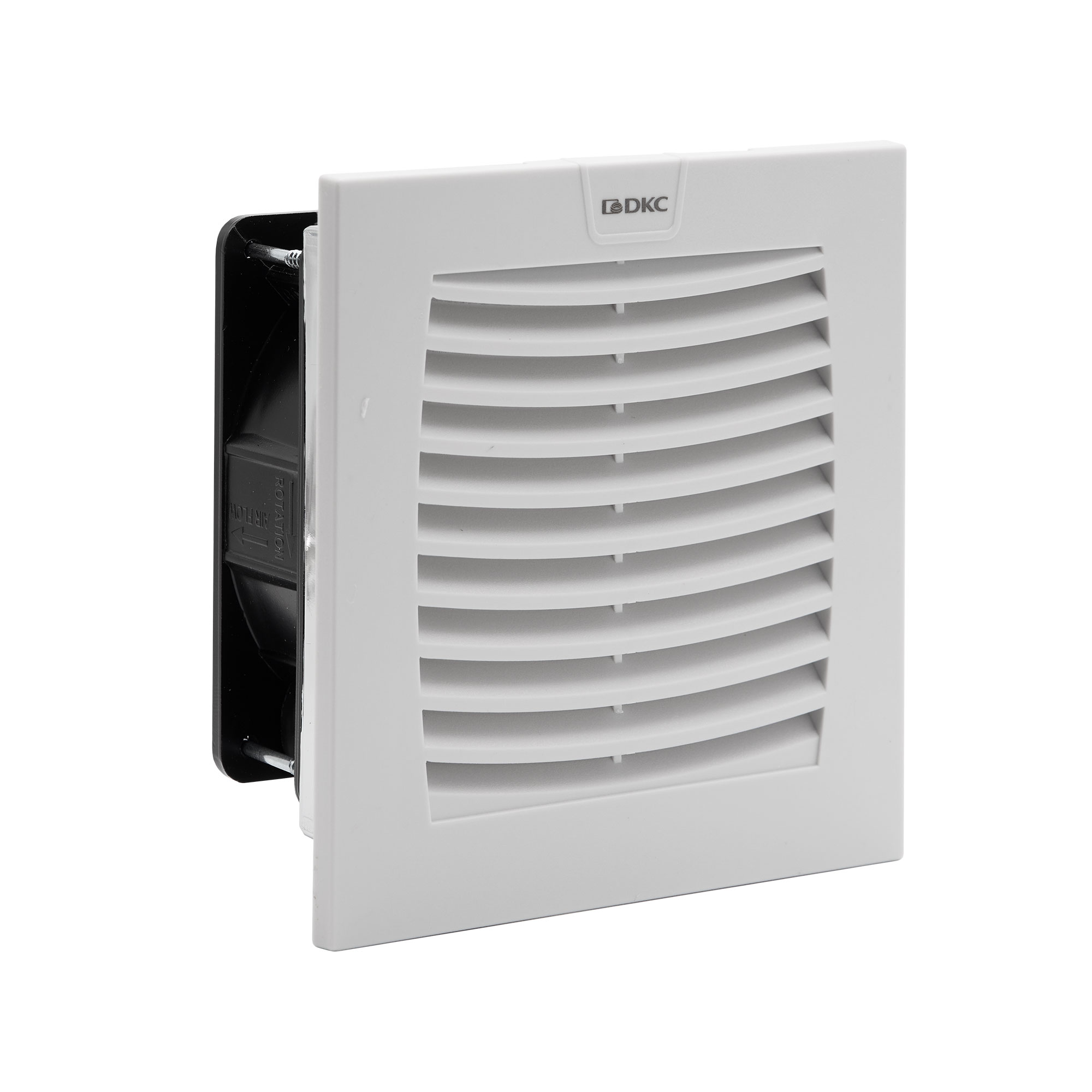 Вентилятор с фильтром ЭМС 100 м3/ч, 115&230В AC, 152х152 мм, IP54