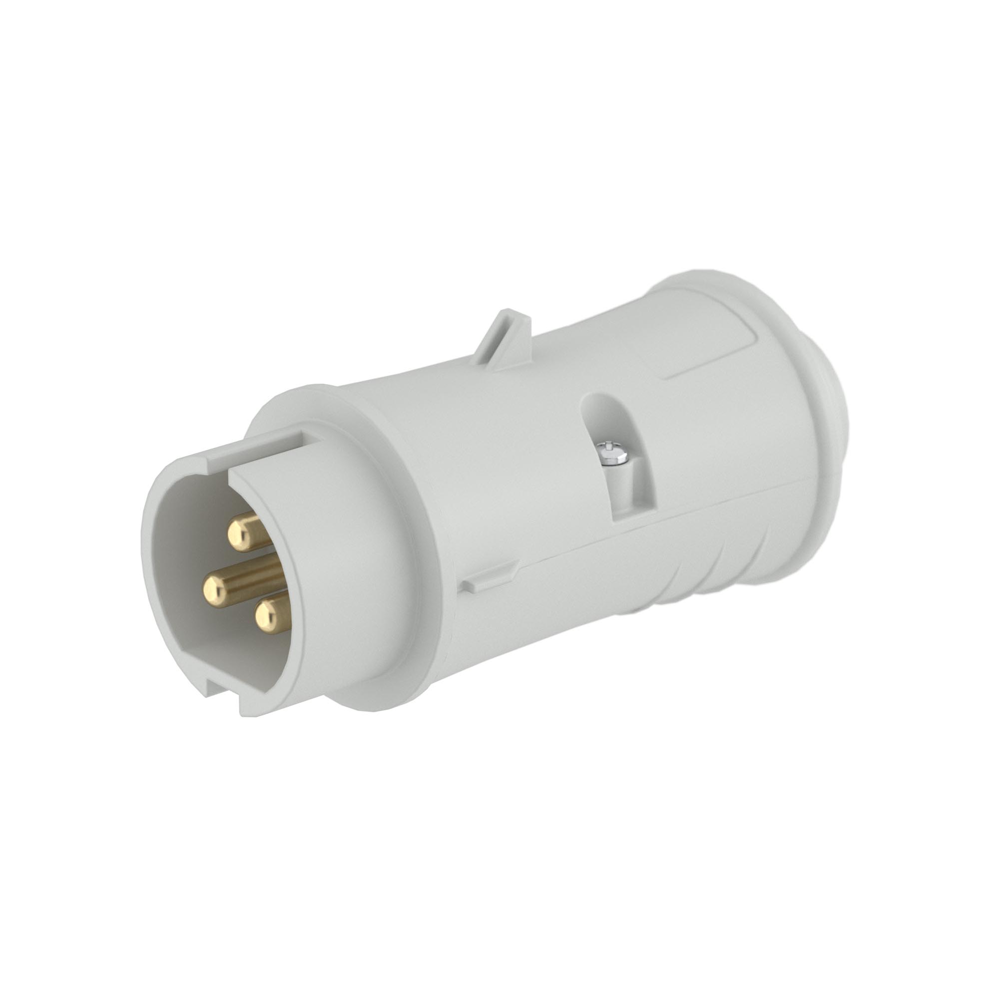 Вилка кабельная CP IP44 16A 3P 50В