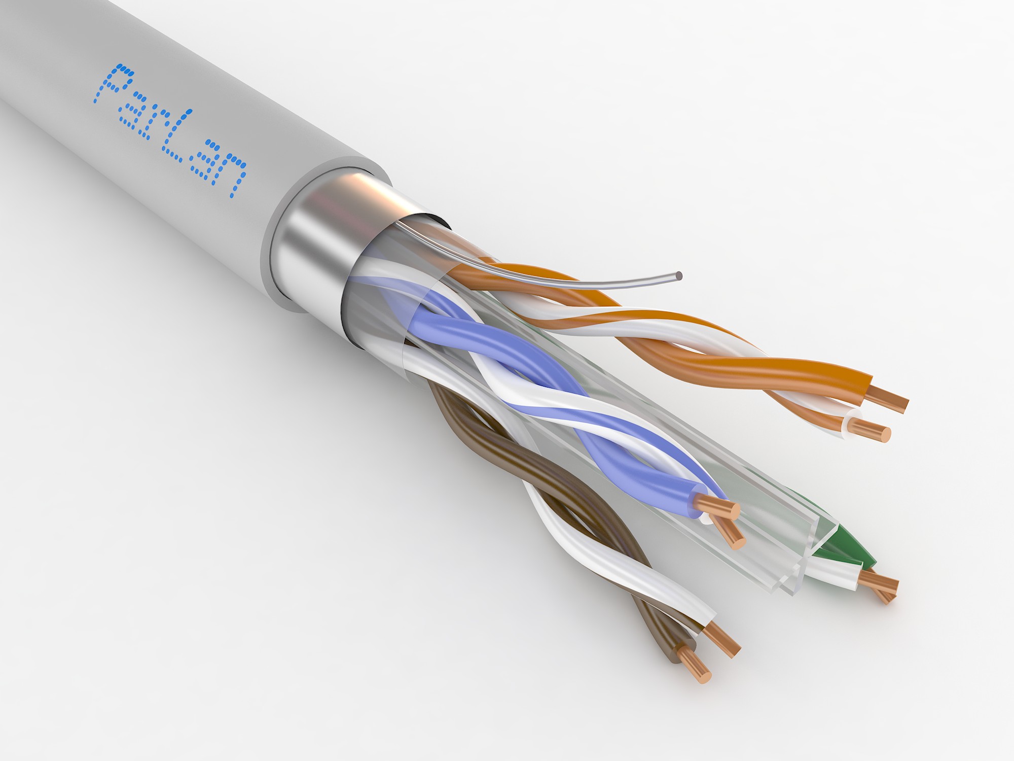 ParLan F/UTP Cat6 PVC 4х2х0,57