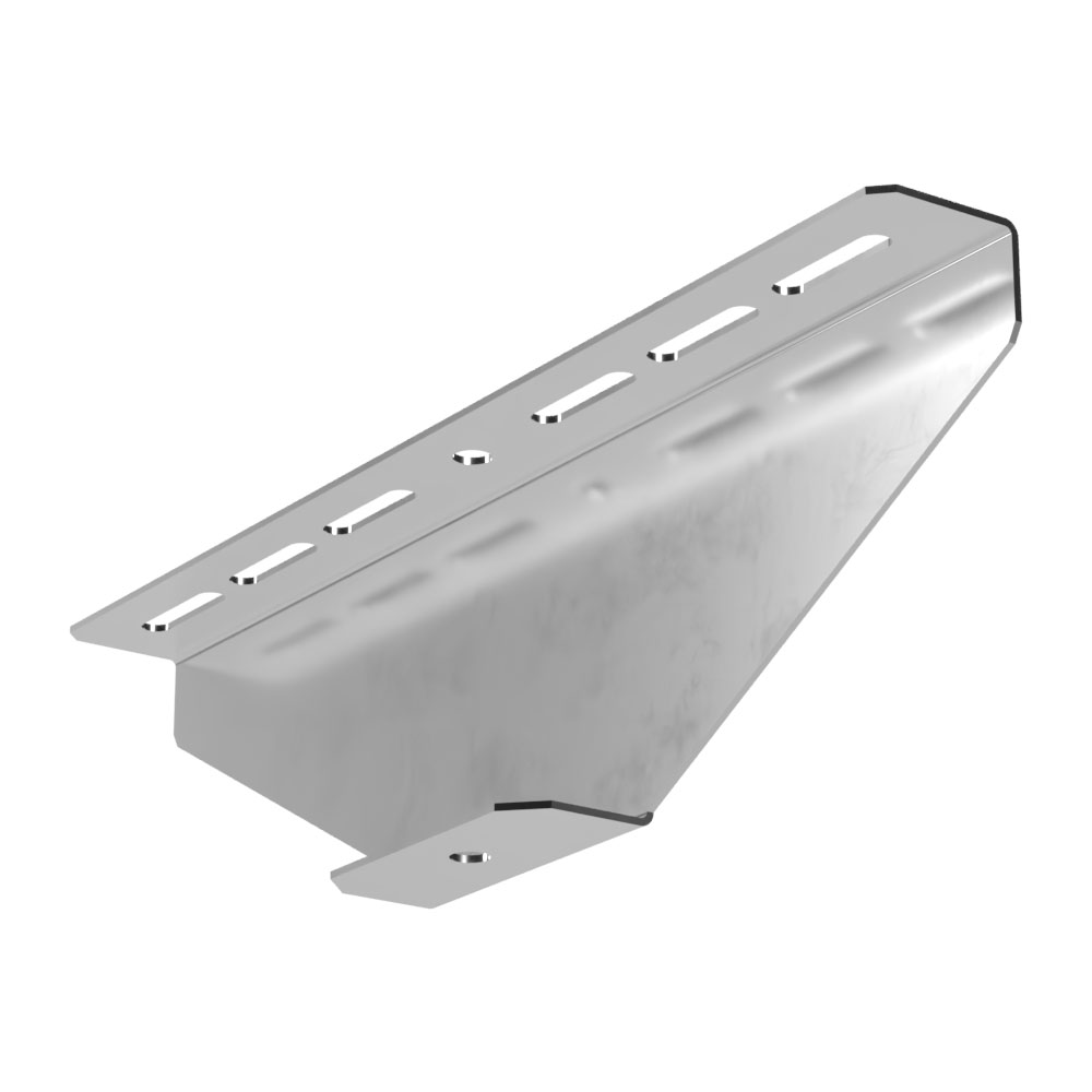 Консоль для шпильки двусторонняя INOX (AISI 304) КШД-50 (2,0 мм) Промрукав