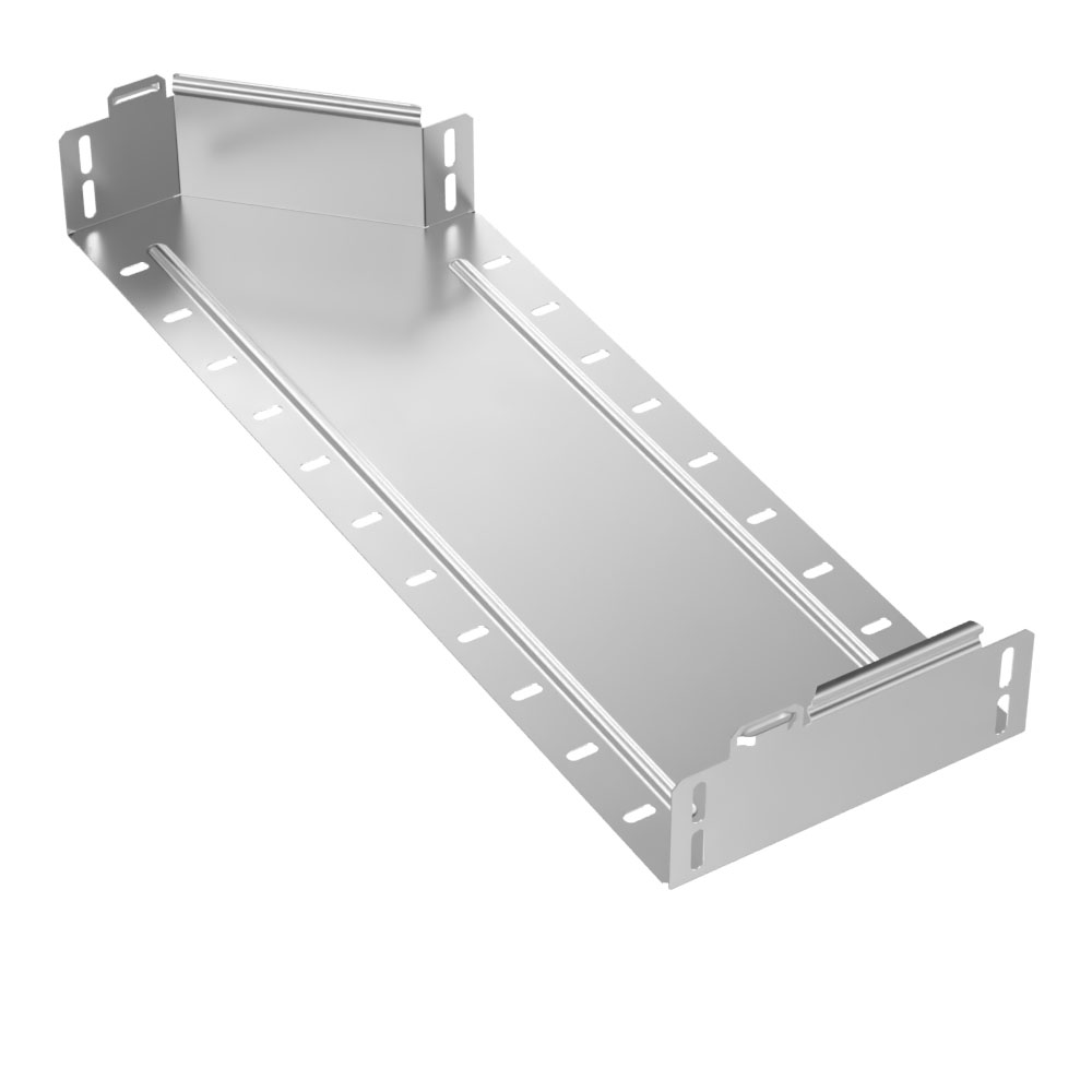 Переходник правый Стандарт INOX (AISI 304) 600х500х80 (0,8 мм) Промрукав