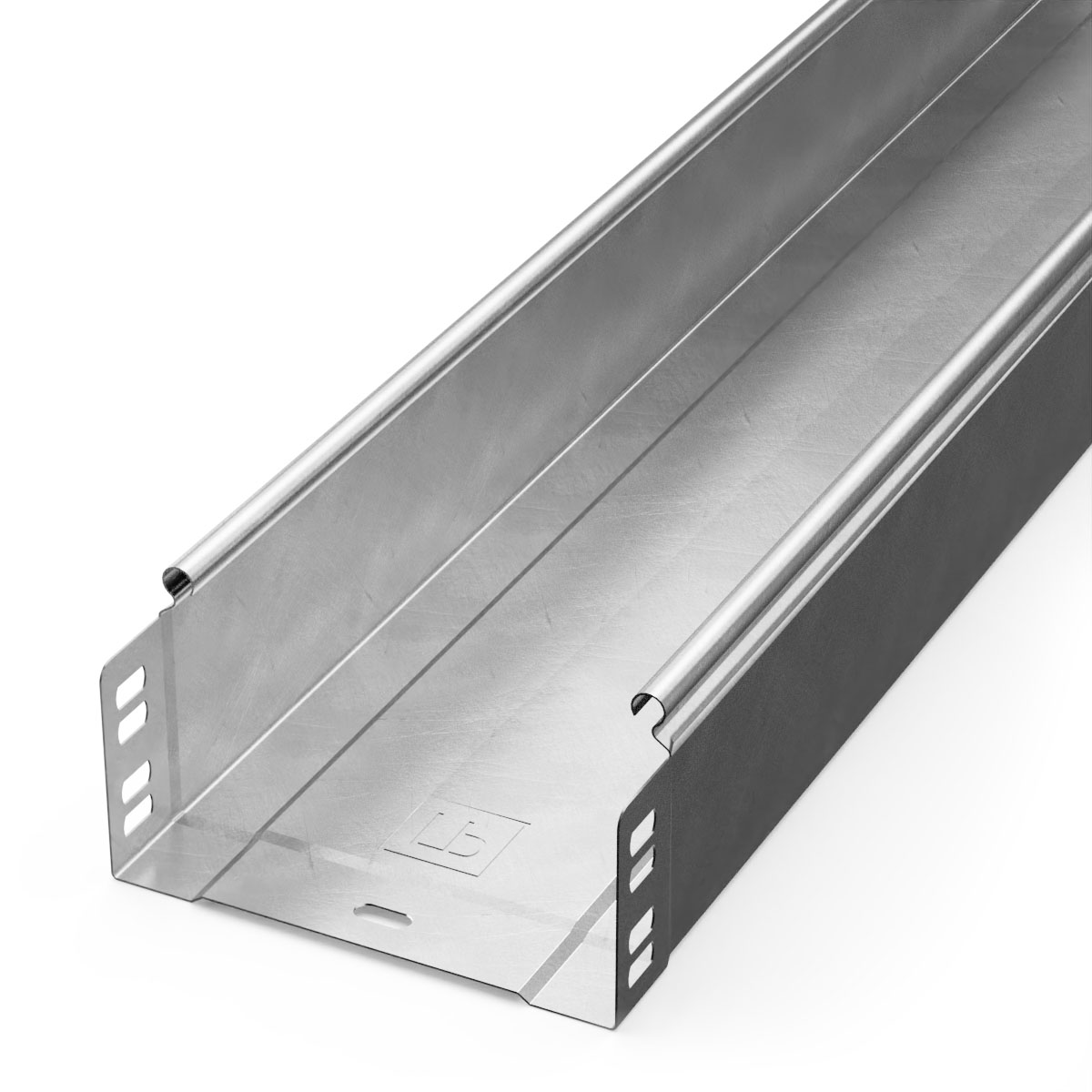 Лоток неперфорированный Стандарт INOX (AISI 304) 150х80х3000 (0,8 мм) (3 м/уп) Промрукав