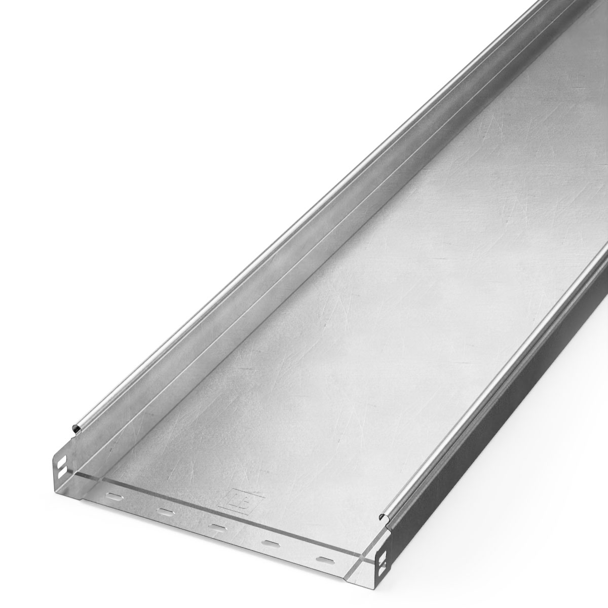 Лоток неперфорированный Стандарт INOX (AISI 304) 300х50х3000 (0,8 мм) (3 м/уп) Промрукав