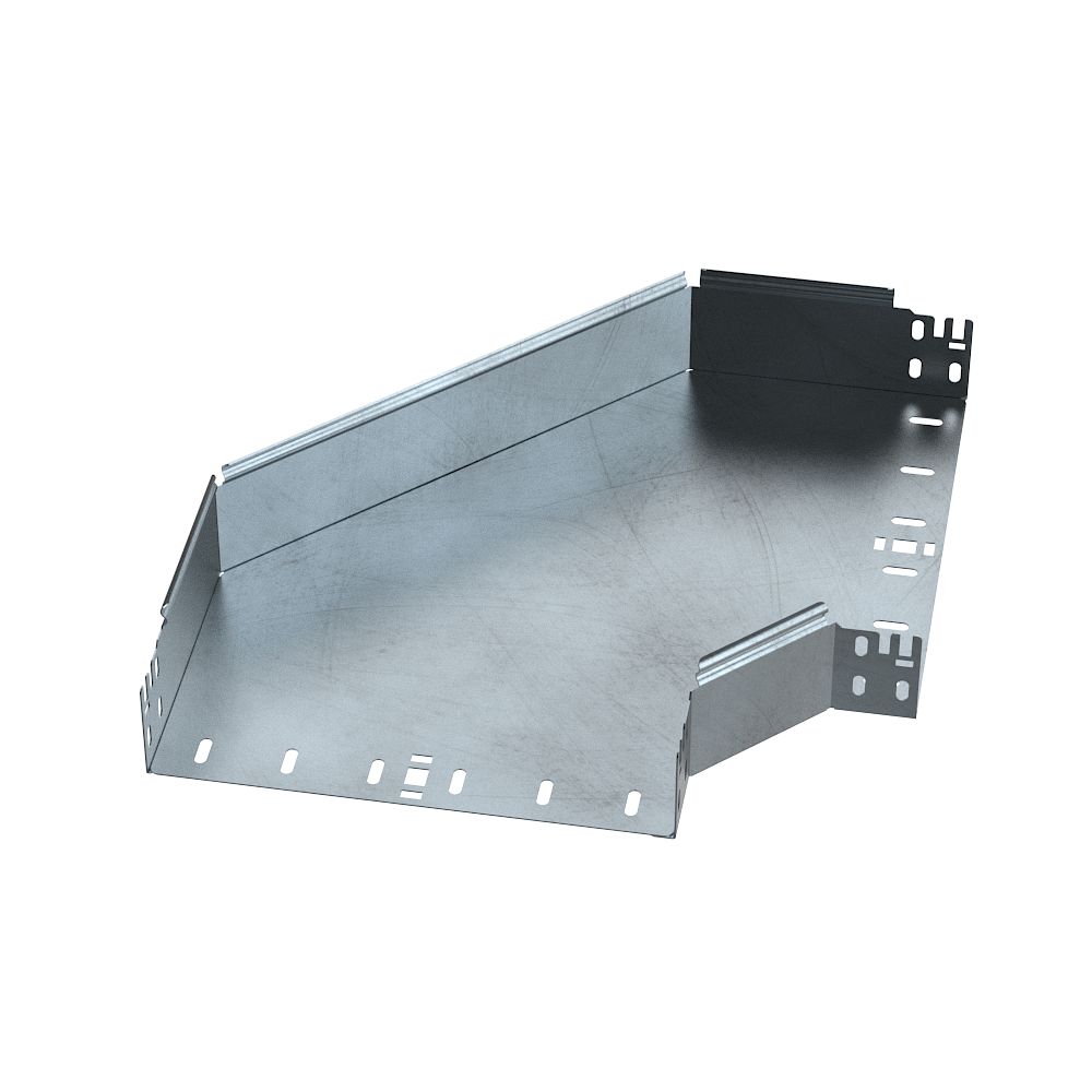 Угол горизонтальный 90 градусов Профи INOX (AISI 316) 400х100 (1,0 мм) Промрукав