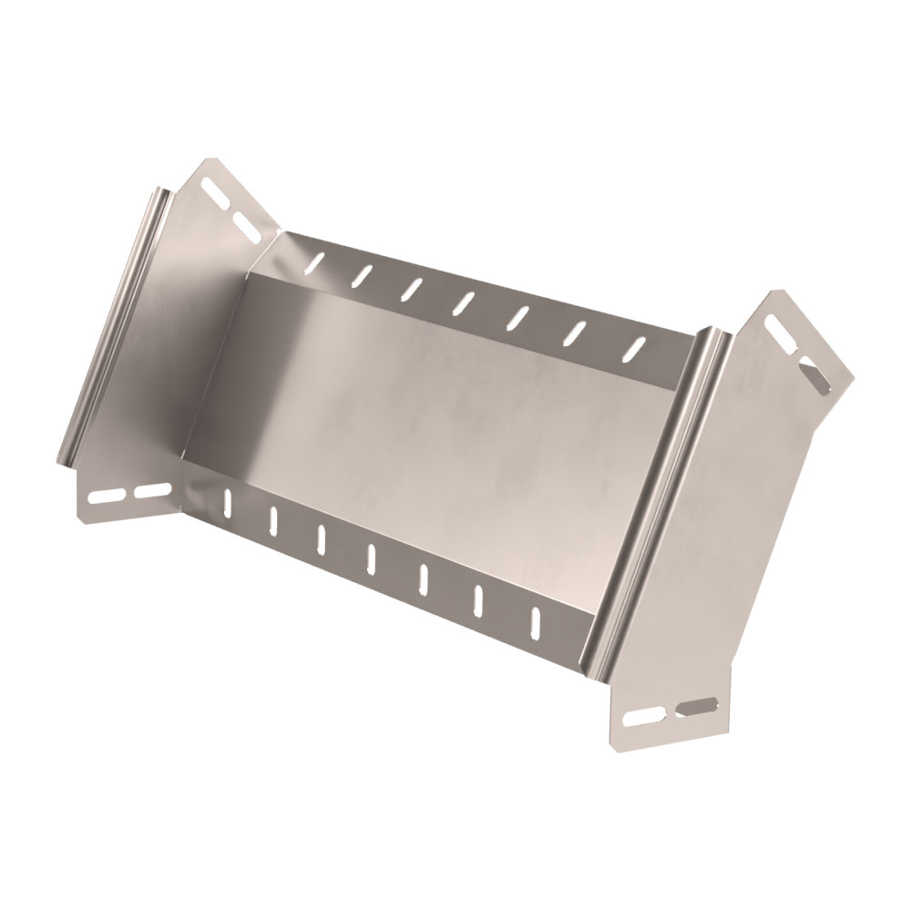 Угол вертикальный внешний 90 градусов Стандарт INOX (AISI 409) 500х80 (0,8 мм) Промрукав